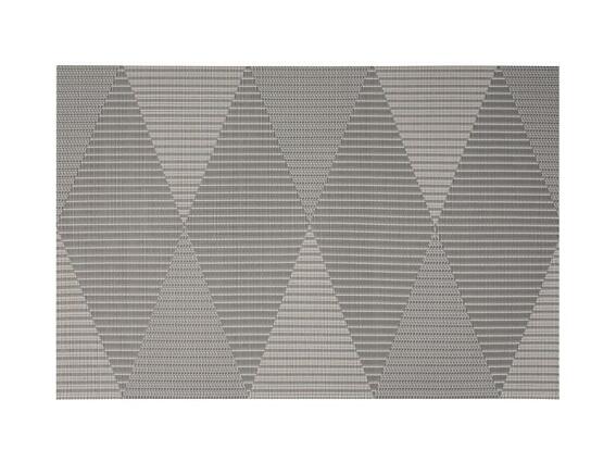 Maxwell & Williams Σουπλά 45x30cm Σκούρο Γκρί Diamond-PVC