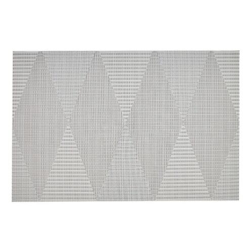 Maxwell & Williams Σουπλά 45x30cm Λευκό Γκρί Diamond-PVC