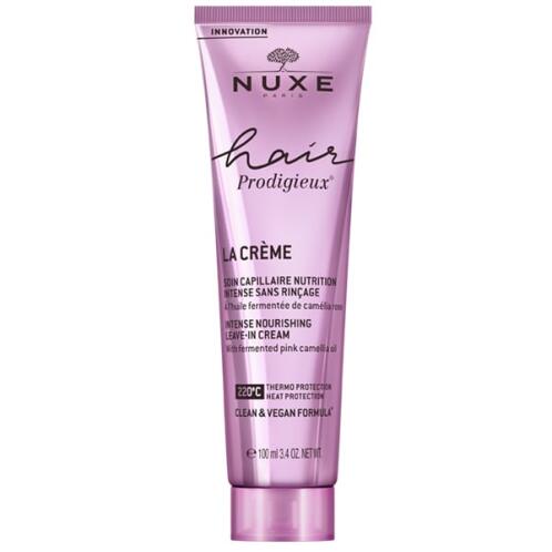 Nuxe Hair Prodigieux Leave-In Cream Κρέμα Μαλλιών για Αναδόμηση & Θρέψη με Εκχύλισμα Ελαίου Ροζ Καμέλιας 100ml