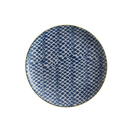 Maxwell & Williams Πιάτο Γλυκού/Φρούτου Woven Blue Laguna 20cm