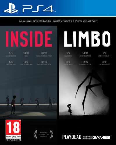 Inside/Limbo Double Pack - PS4 Game