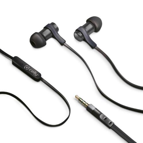 Celly Stereo Handsfree 3.5 mm SP Grey