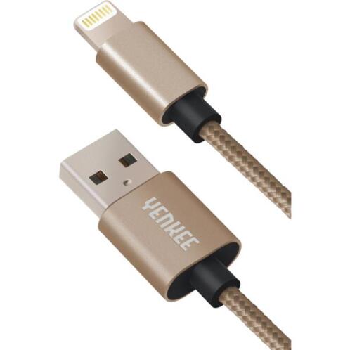 YCU 601 GD Yenkee Data Cable Usb/Lightning Usb 1m Gold