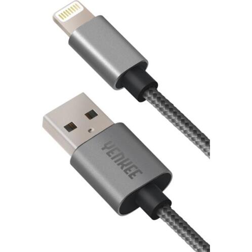 YCU 601 GY Yenkee Data Cable Usb/Lightning Usb 1m Space Grey