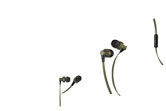 Yenkee Ακουστικά Handsfree Flat Χακί YHP 105 KI