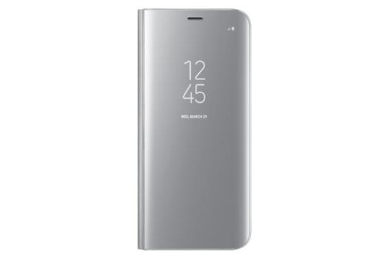 Samsung Clear View Standing Cover S8 Silver