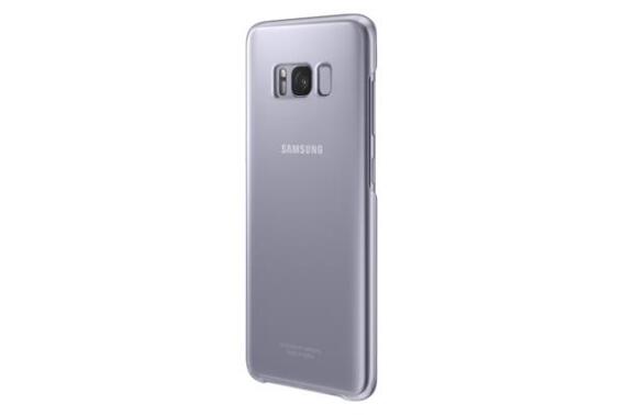 Samsung Clear Cover S8 Violet