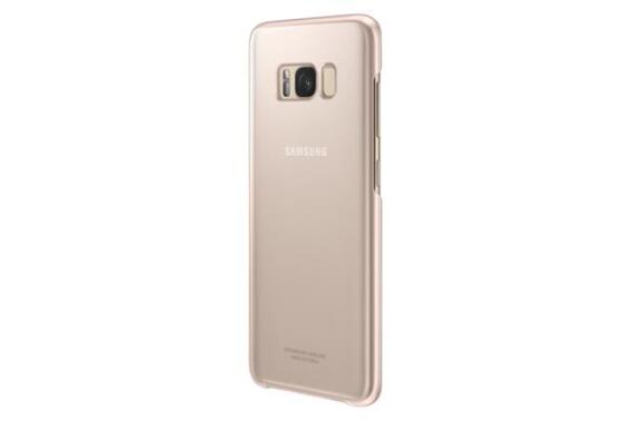 Samsung Clear Cover S8 Pink