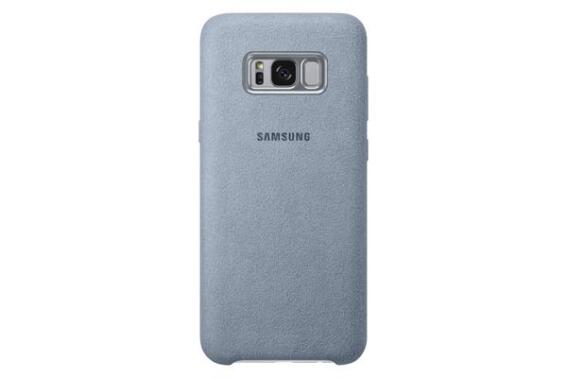 Samsung Alcantara Cover S8 Silver Gray