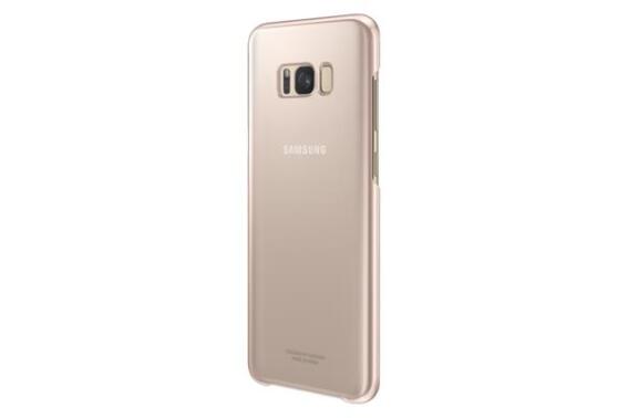 Samsung Clear Cover S8 Plus Pink