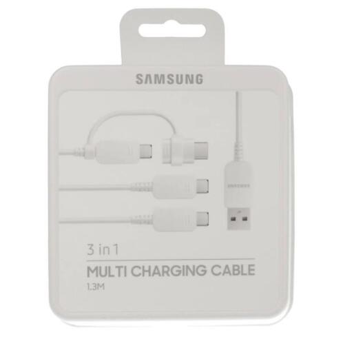 Samsung Multi Charging Cable 3 Micro USB Plugs / 1 Micro USB Connector (USB Type-C to Micro USB)