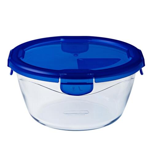 Pyrex Φαγητοδοχείο Στρογγυλό Cook & Go 0.7lt 287P 333245 Μπλε