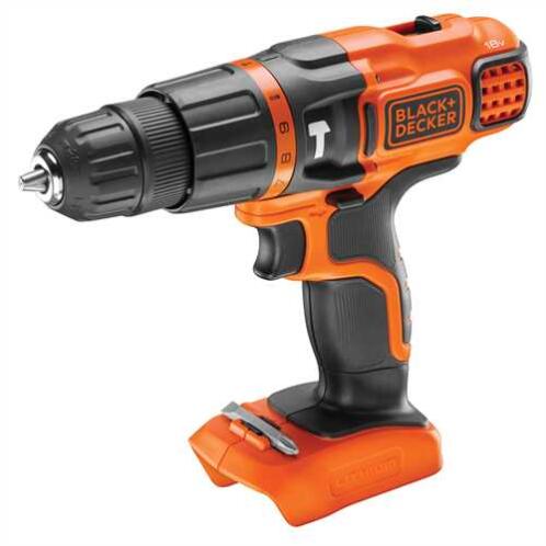 Black+Decker 18V κρουστικό δραπανοκατσάβιδο (χωρίς μπαταριά & φορτιστή) BDCH188N-XJ