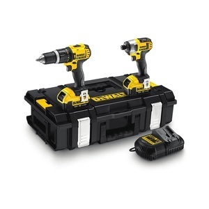 Dewalt Σετ Παλμικό Κατσαβίδι & Κόμπακτ Κρουστικό Κατσαβίδι 18V XR Li-Ion 4.0Ah DCK285M2-QW