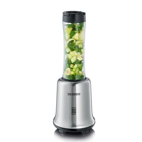 Severin Συσκευή  smoothies 300W 600ml με 2 δοχεία INOX Mix & Go Smoothie Maker SM 3739