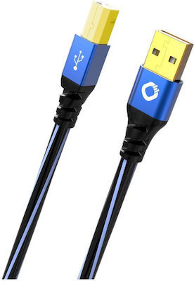 OEHLBACH USB Plus B USB 2.0 TypA - TypbC 1.0m BLUE