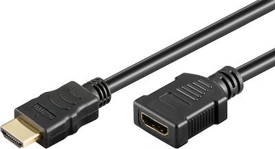 GOOBAY καλώδιο προέκτασης HDMI 61310 Ethernet 4K 18Gbit/s 3m μαύρο