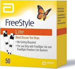 Abbott Freestyle Lite Ταινίες Μέτρησης Σακχάρου 50τμχ