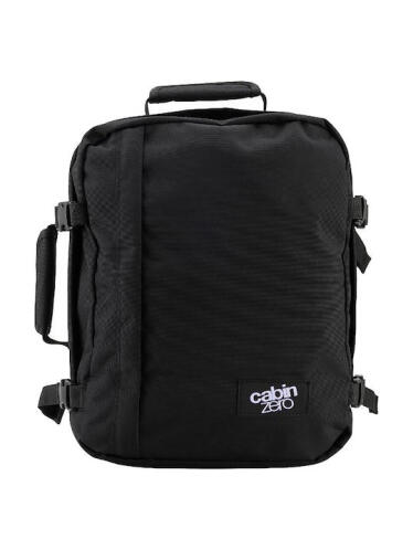 Cabin Zero Τσάντα πλάτης 39x29,5x20cm 28lt σειρά Travel Classic Absolute Black