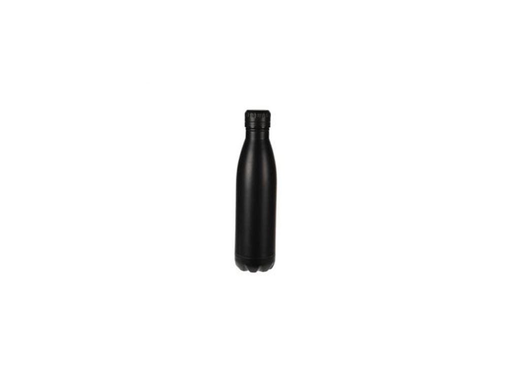 Ανοξείδωτο Μπουκάλι Θερμός με Καπάκι Ασφαλείας Χωρητικότητας 500ml, σε 6 χρώματα Μαύρο