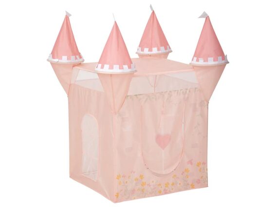 Παιδική Σκηνή Pop Up Tent σε σχήμα Κάστρου Πριγκίπισσας σε Ροζ χρώμα από Πλαστικό, 130x78x78 cm