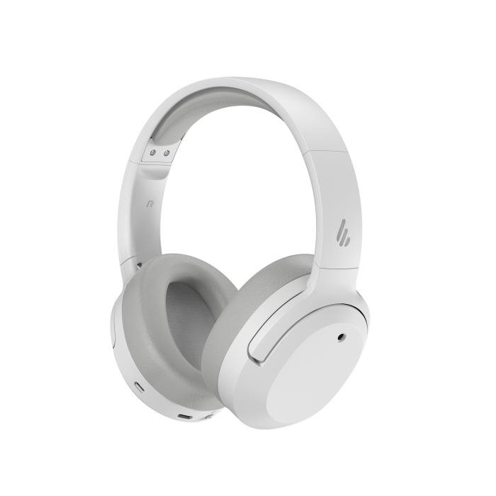 Edifier Ασύρματα/Ενσύρματα Over Ear Ακουστικά W820NB ANC White