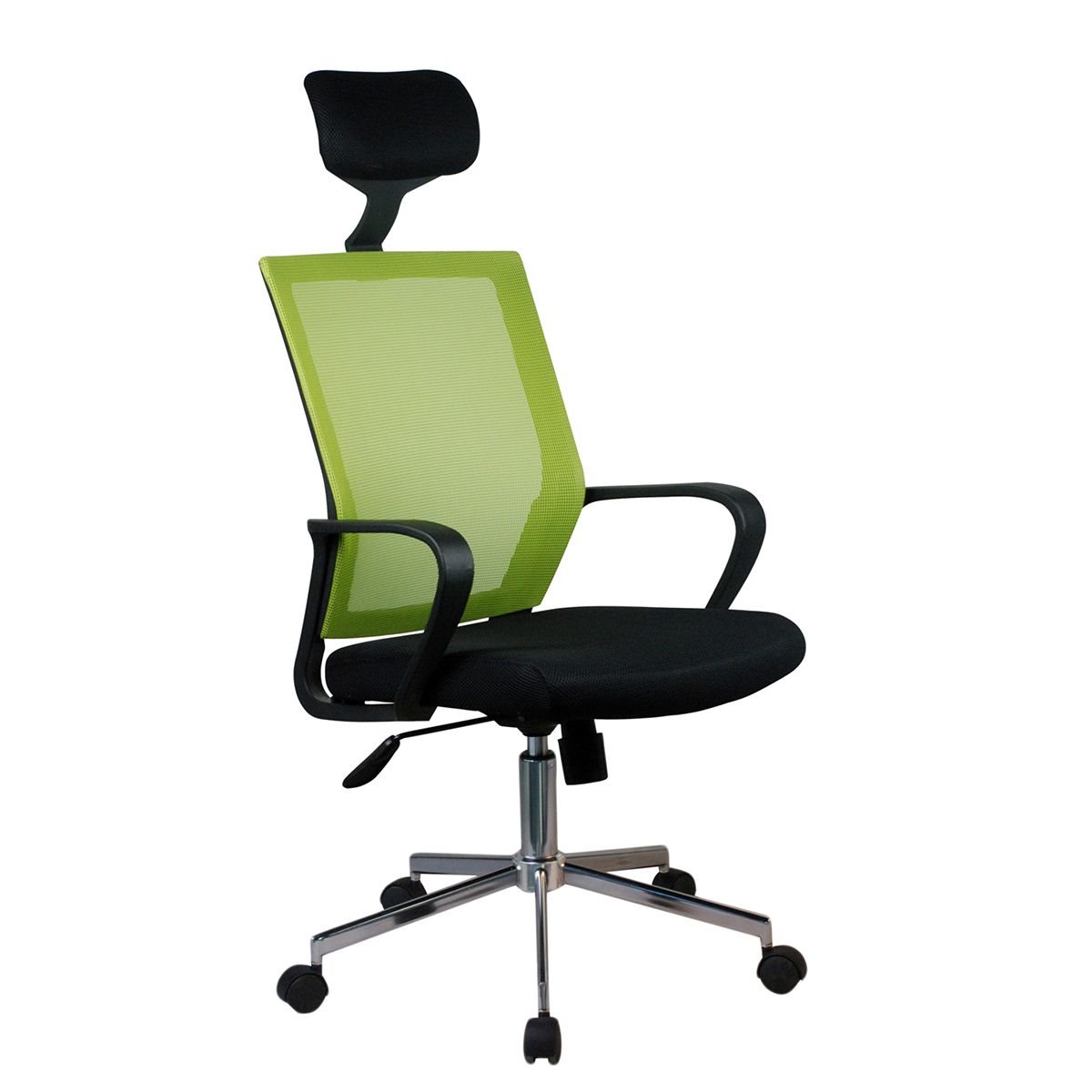 ArteLibre Καρέκλα Γραφείου Φοίβη Mesh 58x59x116-124.5cm Πράσινο/Μαύρο