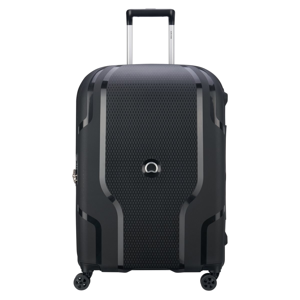 Delsey Βαλίτσα trolley μεσαία expandable 70,5x47x28,5cm σειρά Clavel Black