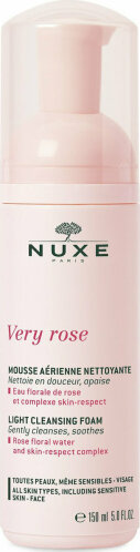Nuxe Αφρός Καθαρισμού Very Rose Light Cleansing για Ευαίσθητες Επιδερμίδες 150ml