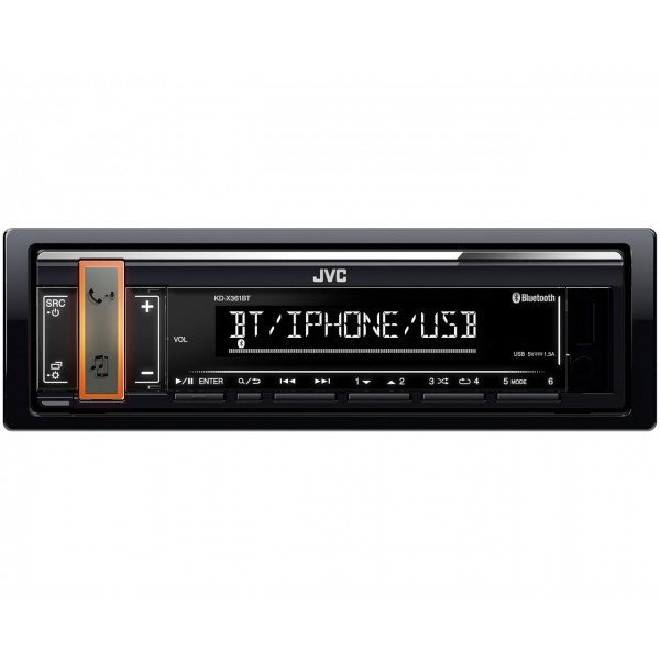 Jvc kd x361bt процессорная или нет